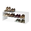 Whitmor 31" 2 Shelf Shoe Rack White 6424-8081-WHT-BB